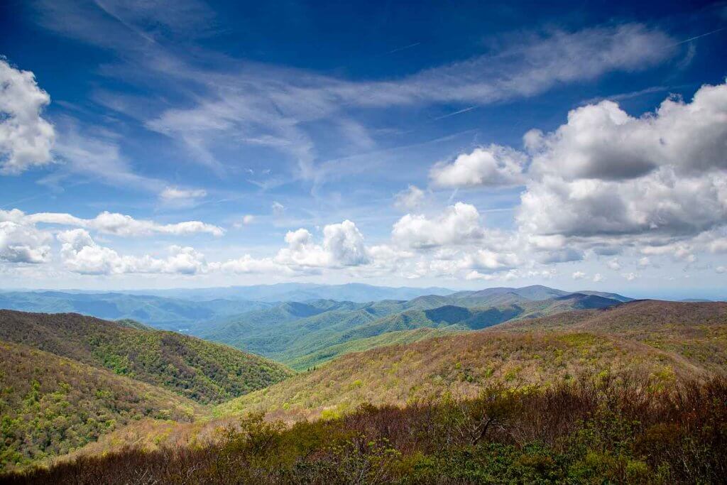 Szlak Appalachów - widok